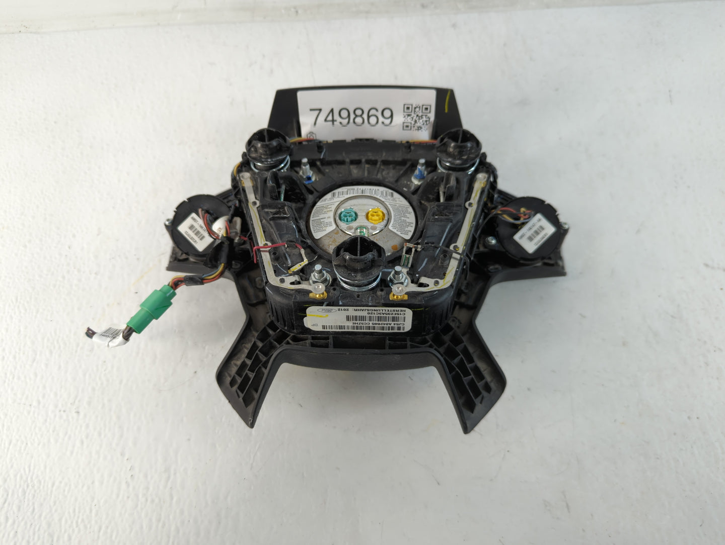 2013-2014 Ford Escape Air Bag Driver Left Steering Wheel Mounted P/N:CJ54-A042B85 CC3ZHE Fits Fits 2013 2014 2015 2016 2017 