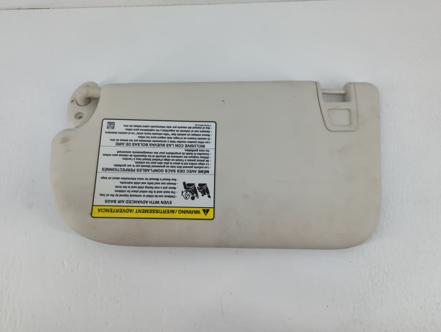 2013-2019 Ford Escape Sun Visor Shade Replacement Passenger Right Mirror Fits Fits 2013 2014 2015 2016 2017 2018 2019 OEM Us