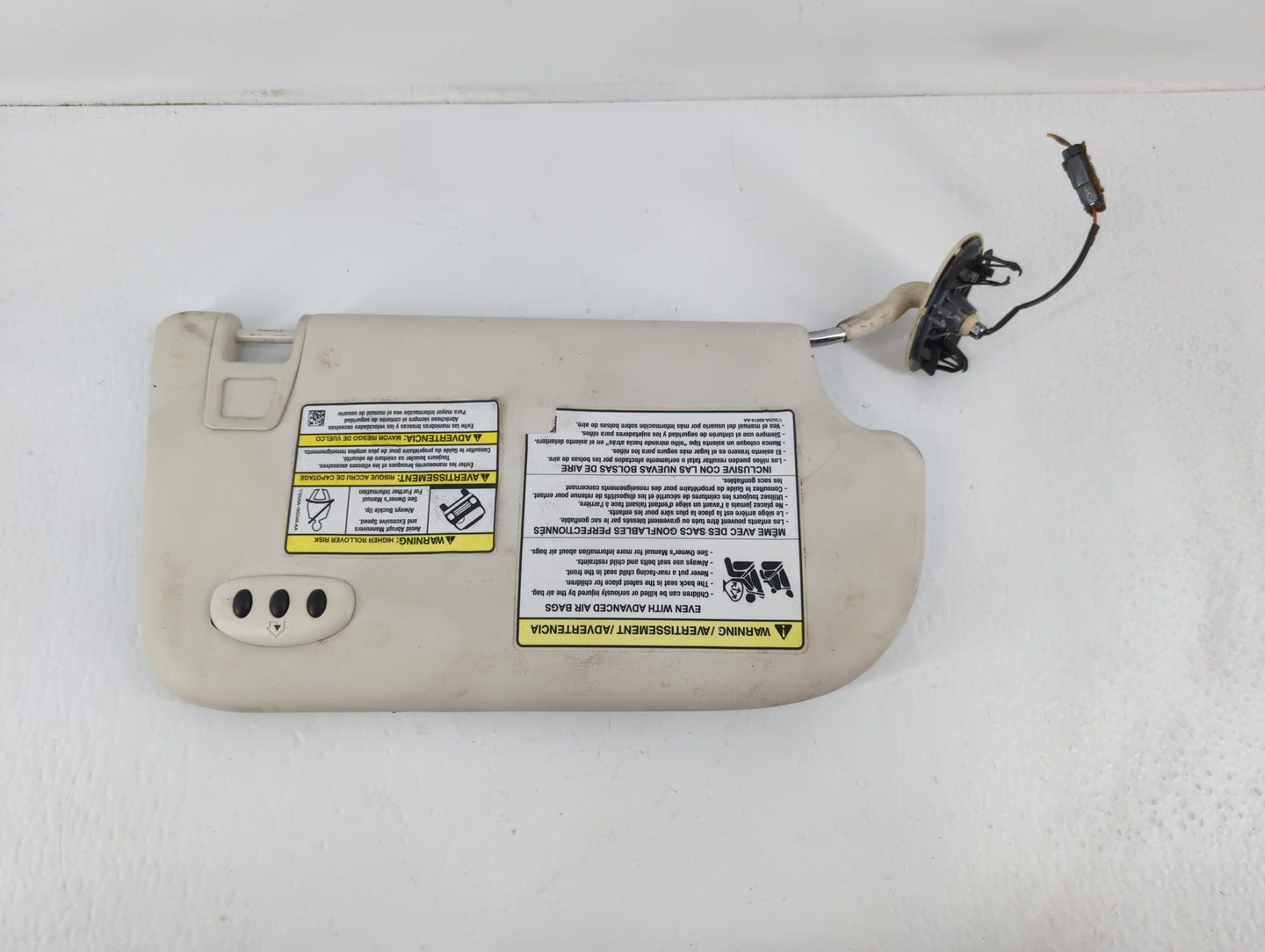 2013-2019 Ford Escape Sun Visor Shade Replacement Driver Left Mirror Fits Fits 2013 2014 2015 2016 2017 2018 2019 OEM Used A