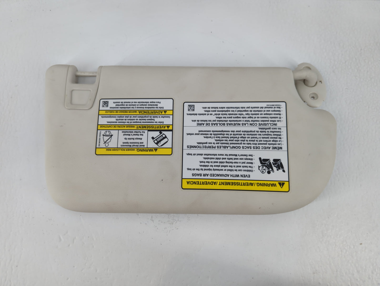 2013-2019 Ford Escape Sun Visor Shade Replacement Driver Left Mirror Fits Fits 2013 2014 2015 2016 2017 2018 2019 OEM Used A