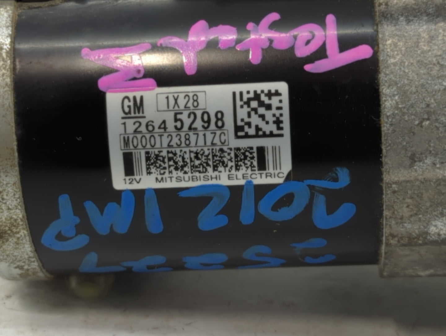 2013-2017 Ford Escape Car Starter Motor Solenoid OEM P/N:12645298 Fits Fits 2012 2013 2014 2015 2016 2017 2018 2019 2020 OEM