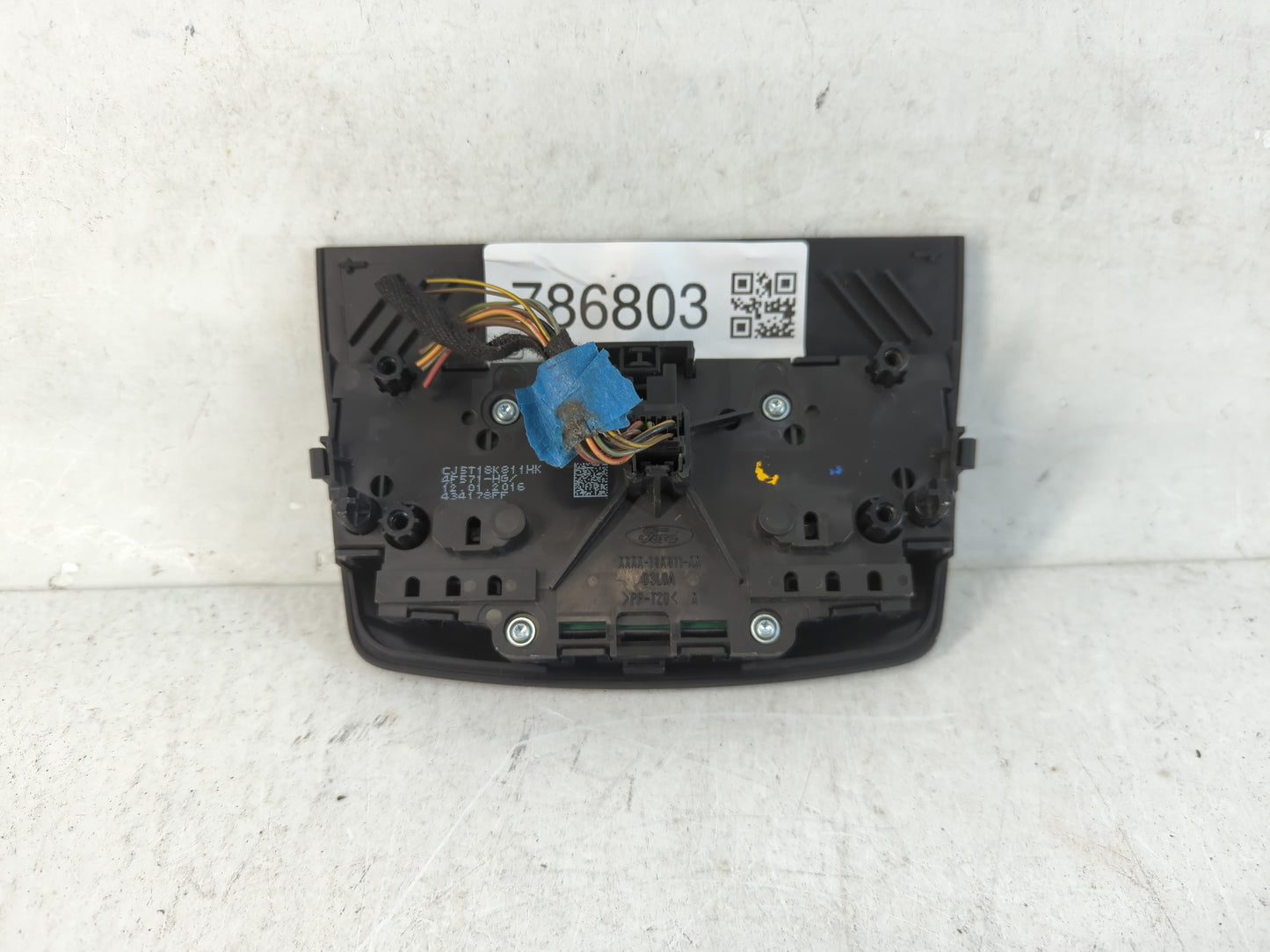 2013-2014 Ford Escape Radio AM FM Cd Player Receiver Replacement P/N:CJ5T18K81 1HK Fits OEM Used Auto Parts - Oemusedautopar