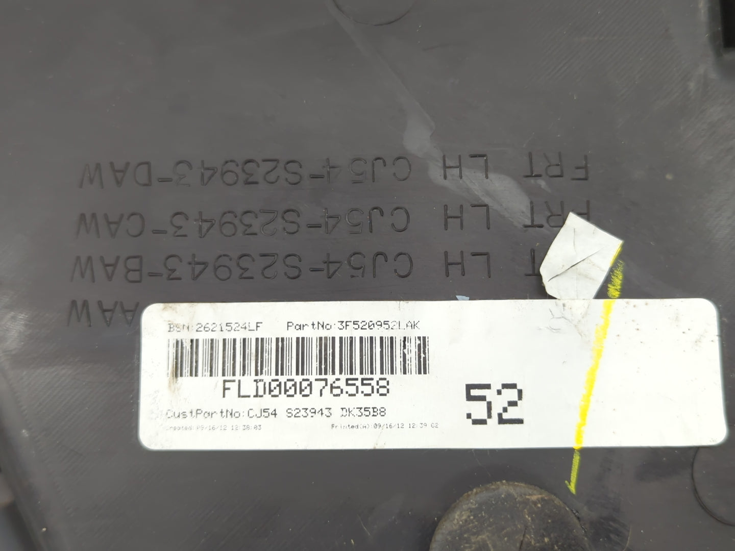 2013 Ford Escape Front Left Driver Interior Door Panel Trim - Oemusedautoparts1.com