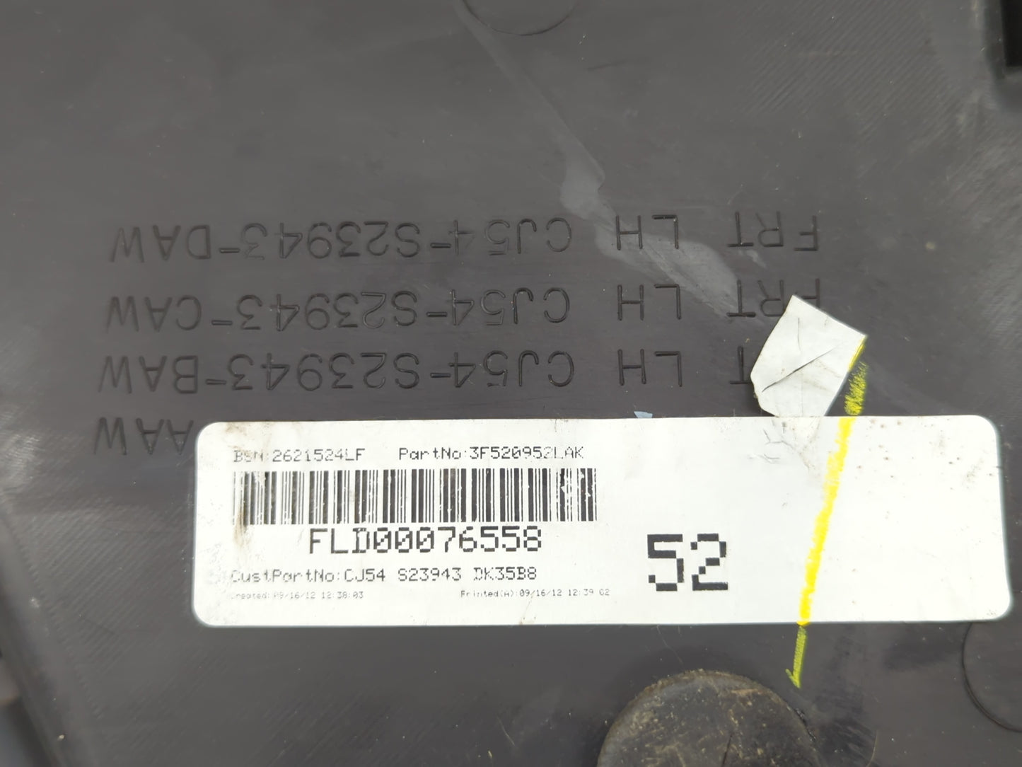2013 Ford Escape Front Left Driver Interior Door Panel Trim - Oemusedautoparts1.com