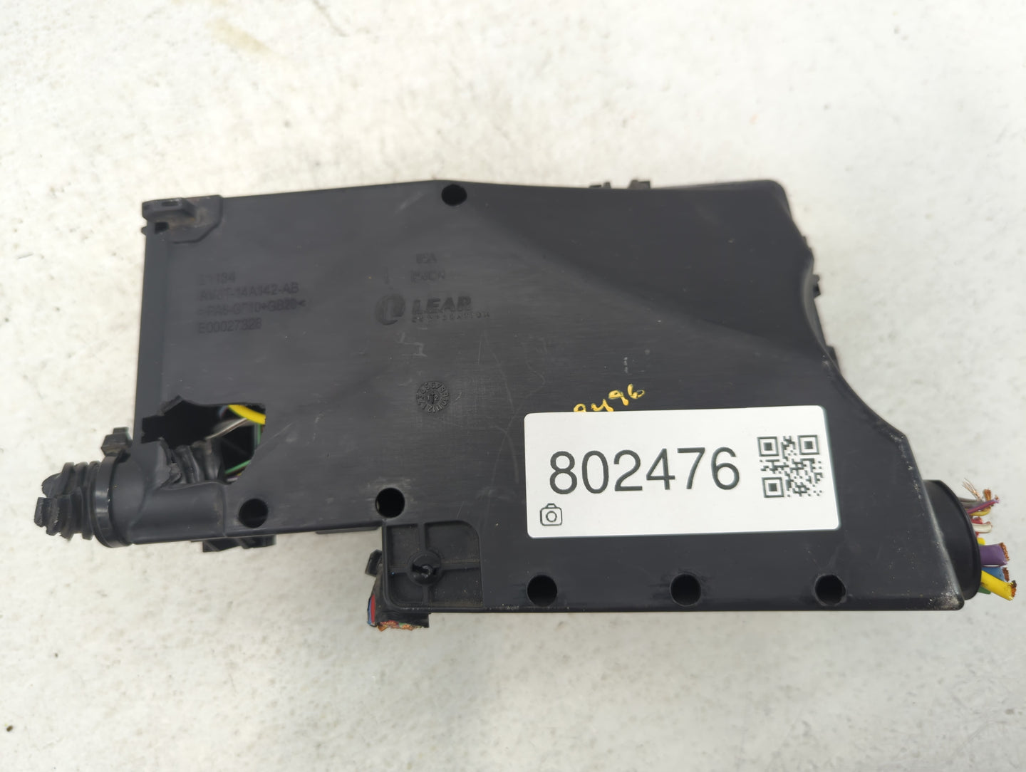 2013-2016 Ford Escape Fusebox Fuse Box Panel Relay Module P/N:AV6T-14A142-AB Fits Fits 2013 2014 2015 2016 OEM Used Auto Par