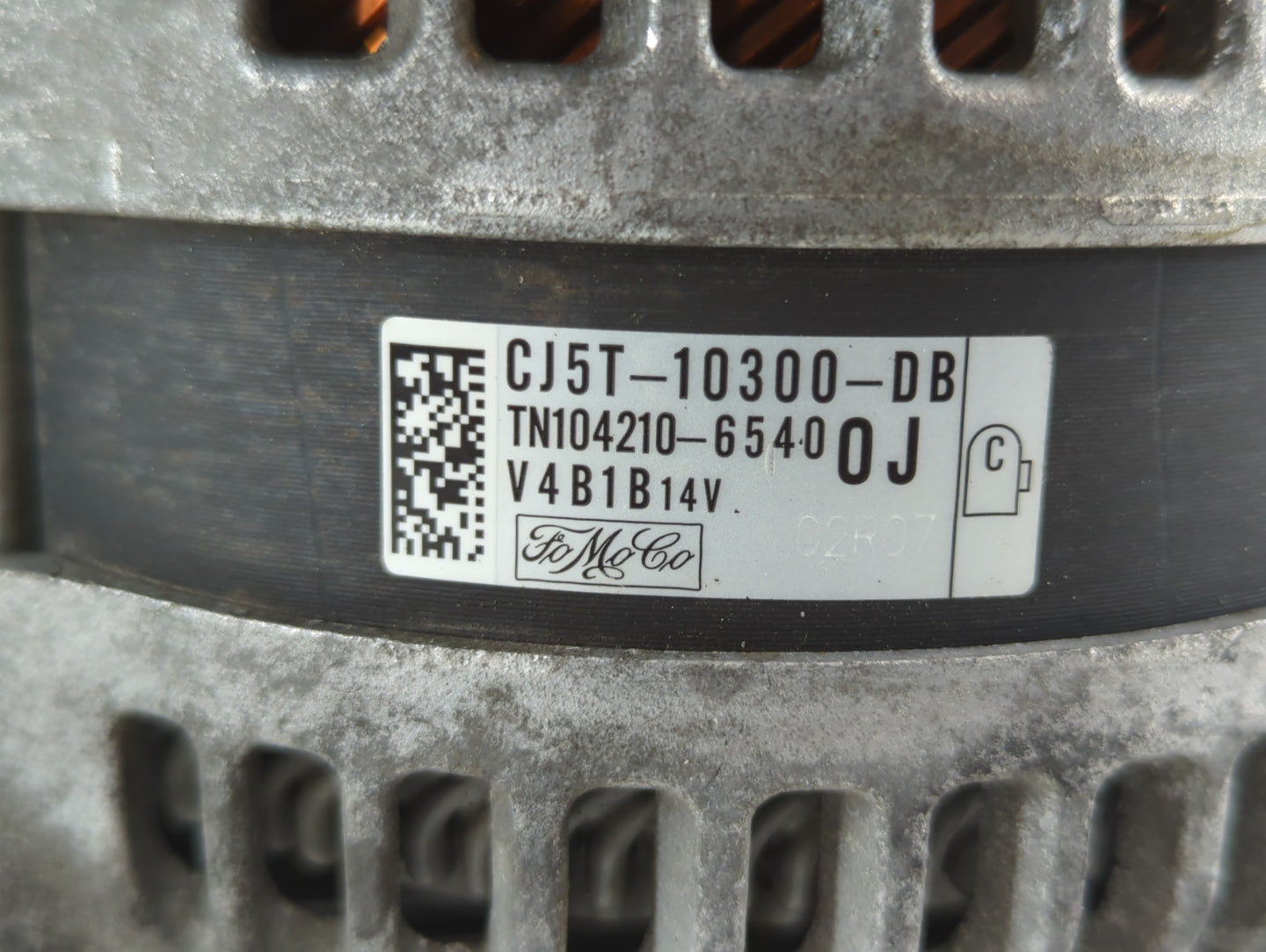 2013-2019 Ford Escape Alternator Replacement Generator Charging Assembly Engine OEM P/N:CJ5T-10300-DB Fits OEM Used Auto Par