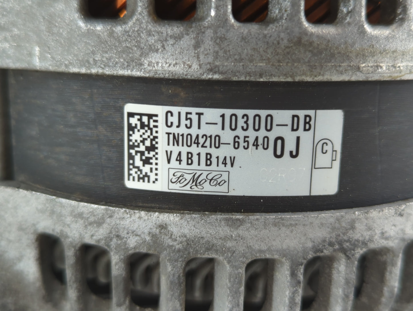 2013-2019 Ford Escape Alternator Replacement Generator Charging Assembly Engine OEM P/N:CJ5T-10300-DB Fits OEM Used Auto Par