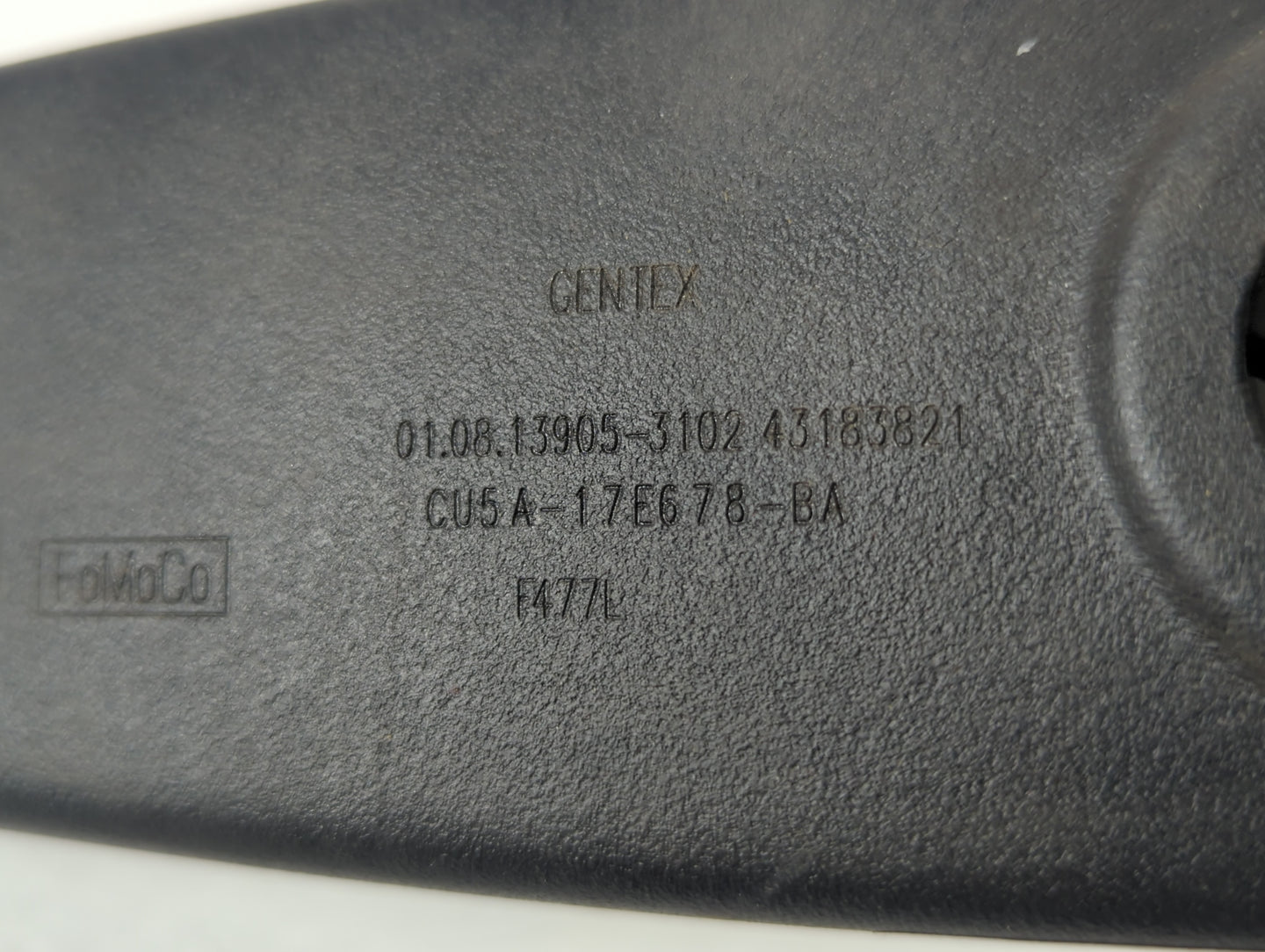 2013-2019 Ford Escape Interior Rear View Mirror Replacement OEM P/N:CU5A 17E678-BA Fits OEM Used Auto Parts - Oemusedautopar