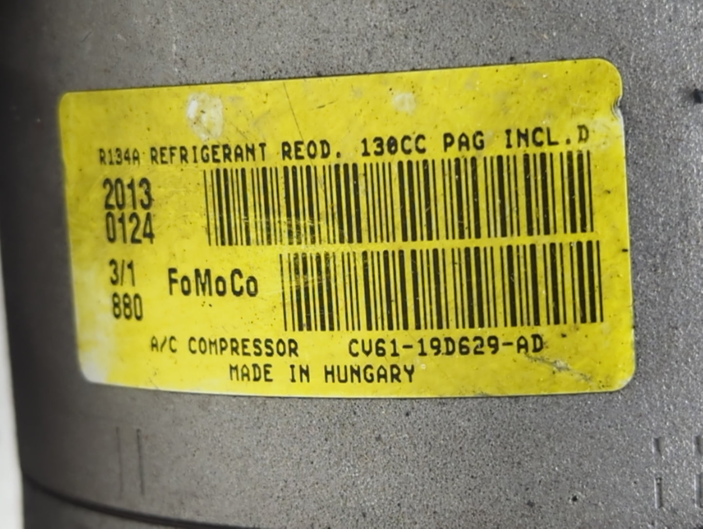 2013-2016 Ford Escape Air Conditioning A/c Ac Compressor Oem - Oemusedautoparts1.com