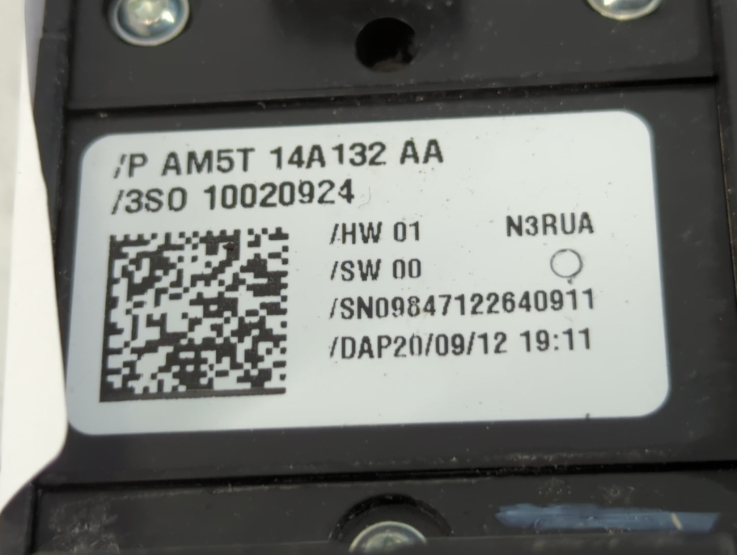 2013-2019 Ford Escape Master Power Window Switch Replacement Driver Side Left P/N:AM5T-14A132 AA Fits OEM Used Auto Parts - 