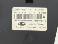 2013-2014 Ford Escape Radio AM FM Cd Player Receiver Replacement P/N:CJ5T-18K811-AC CJ5T-18K811-BC Fits OEM Used Auto Parts 
