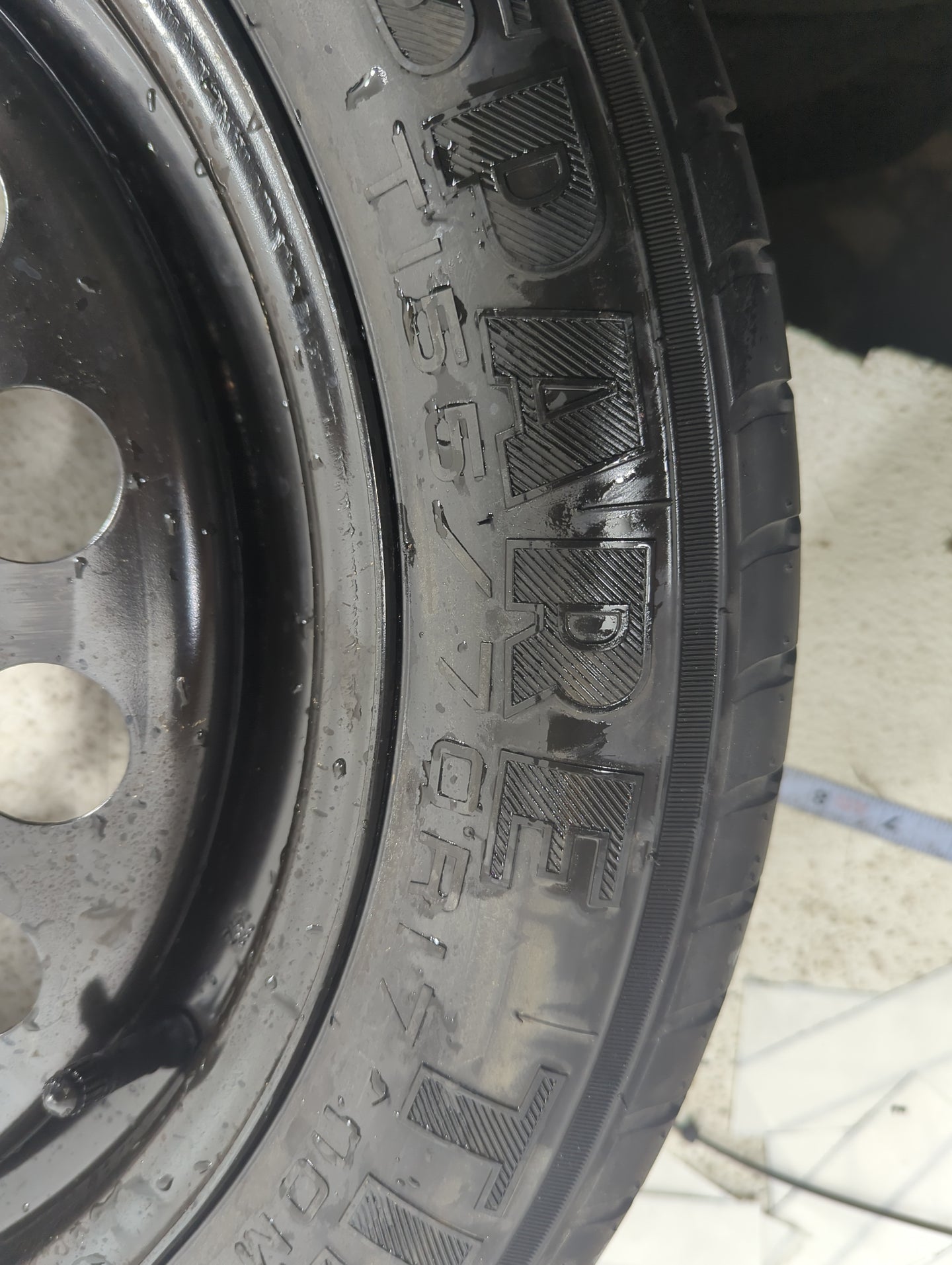 2013-2019 Ford Escape Spare Donut Tire Wheel Rim Oem 853086 - Oemusedautoparts1.com