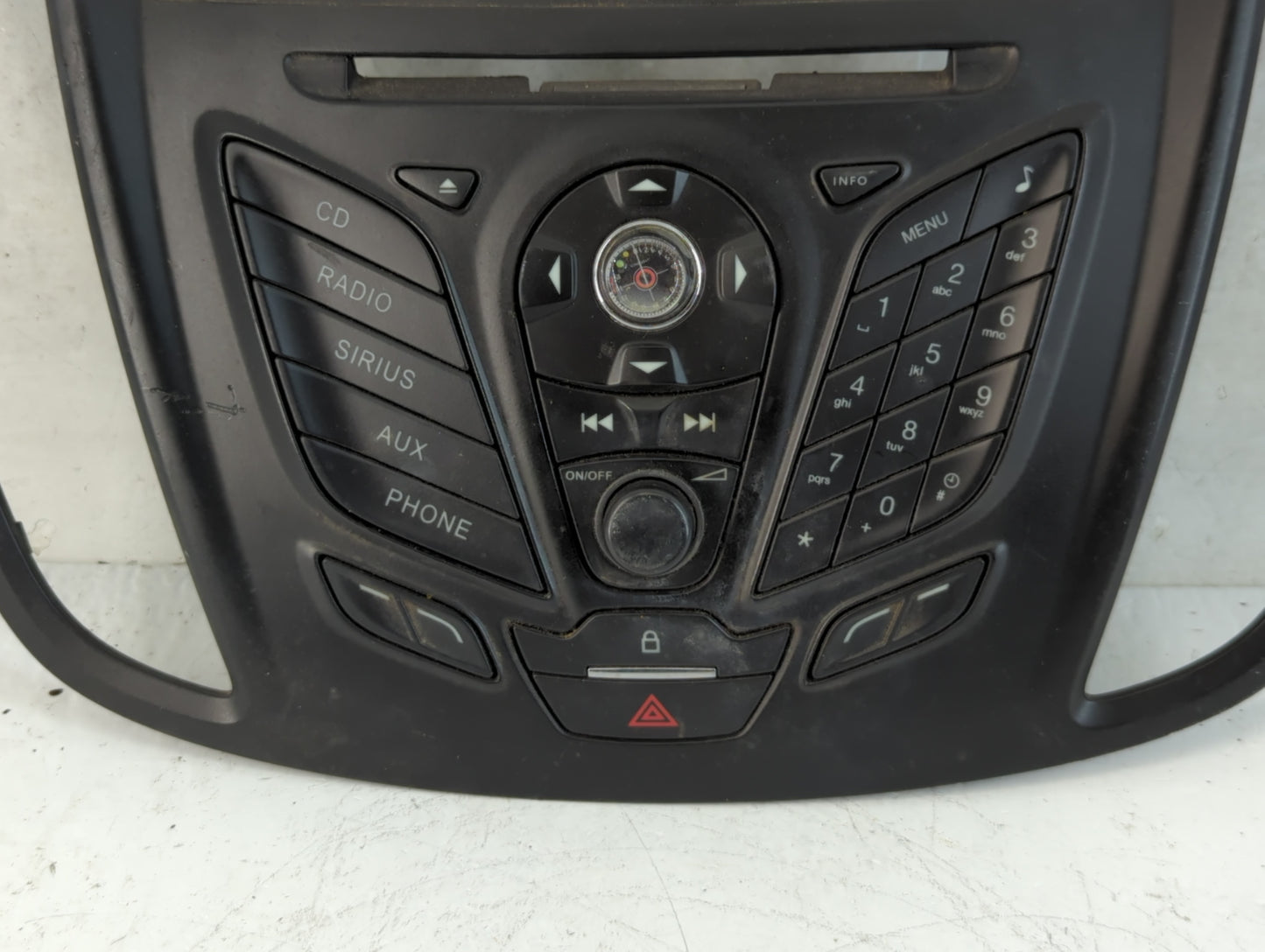 2013 Ford Escape Radio AM FM Cd Player Receiver Replacement P/N:CJ5T-18H811 BC Fits OEM Used Auto Parts - Oemusedautoparts1.