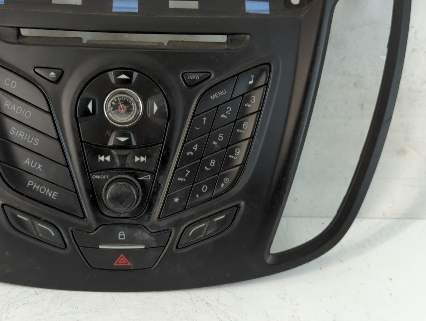 2013 Ford Escape Radio AM FM Cd Player Receiver Replacement P/N:CJ5T-18H811 BC Fits OEM Used Auto Parts - Oemusedautoparts1.