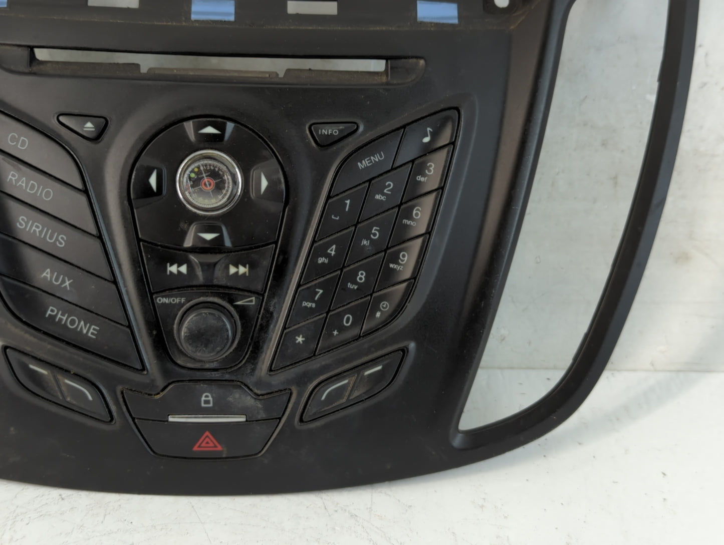 2013 Ford Escape Radio AM FM Cd Player Receiver Replacement P/N:CJ5T-18H811 BC Fits OEM Used Auto Parts - Oemusedautoparts1.