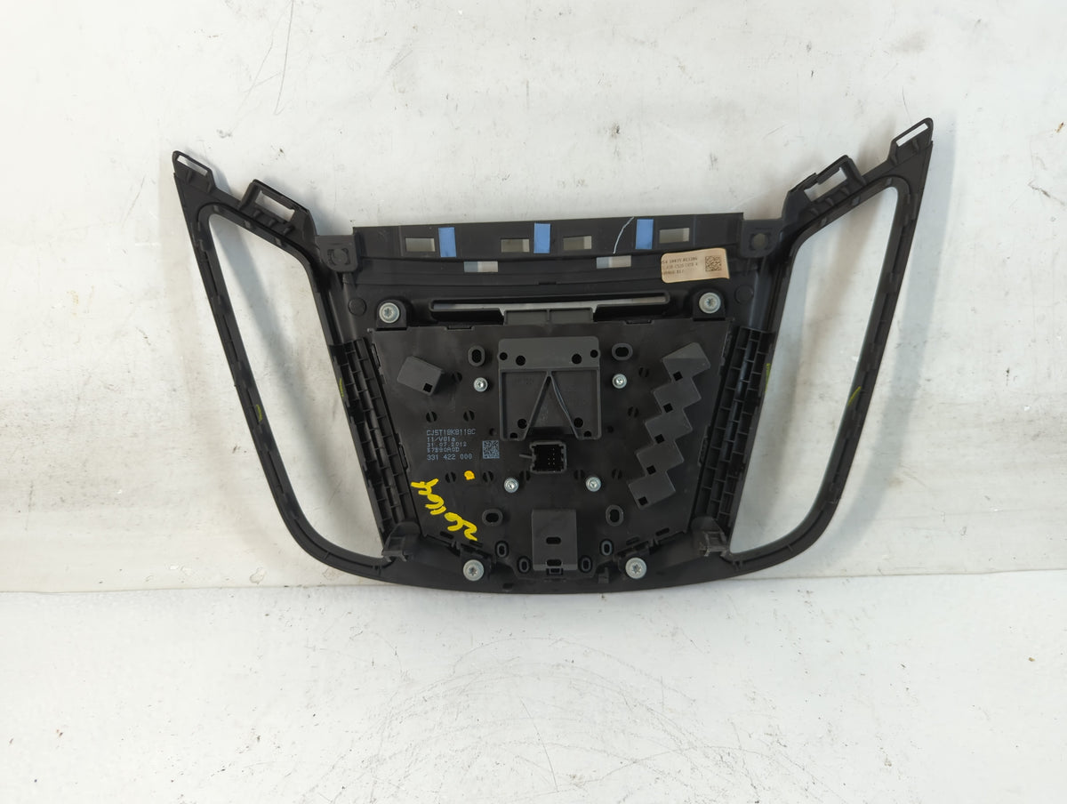 2013 Ford Escape Radio AM FM Cd Player Receiver Replacement P/N:CJ5T-18H811 BC OEM Used Auto Parts - Oemusedautoparts1.com