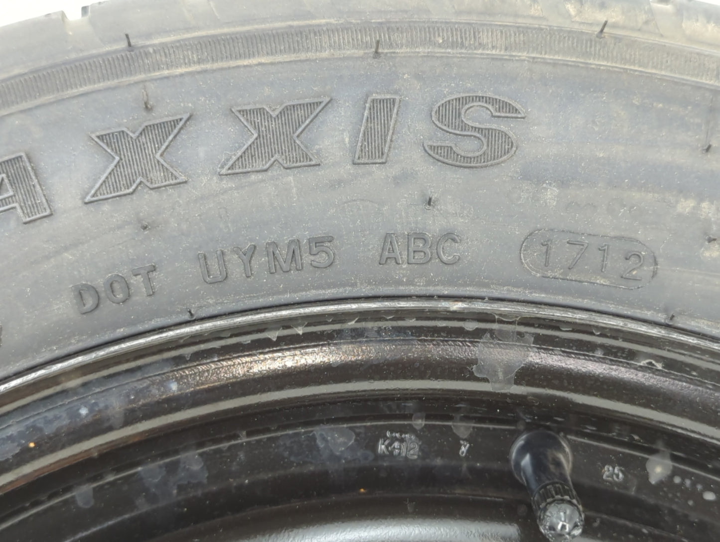 2013-2019 Ford Escape Spare Donut Tire Wheel Rim Oem - Oemusedautoparts1.com