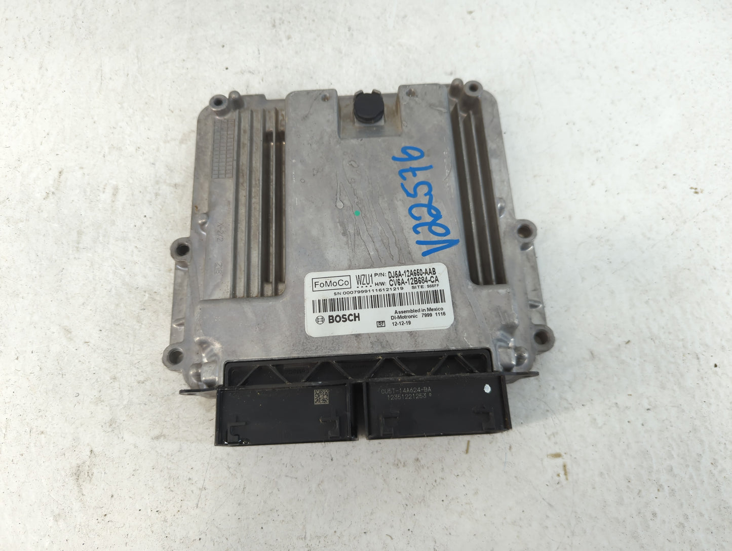 2013-2016 Ford Escape PCM Engine Control Computer ECU ECM PCU OEM P/N:DJ6A-12A650-AAB Fits Fits 2013 2014 2015 2016 OEM Used