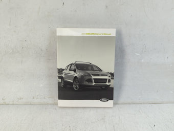 compare product 2013 Ford Escape Owners Manual Book Guide P/N:DJ5J 19A321 AA OEM Used Auto Parts
