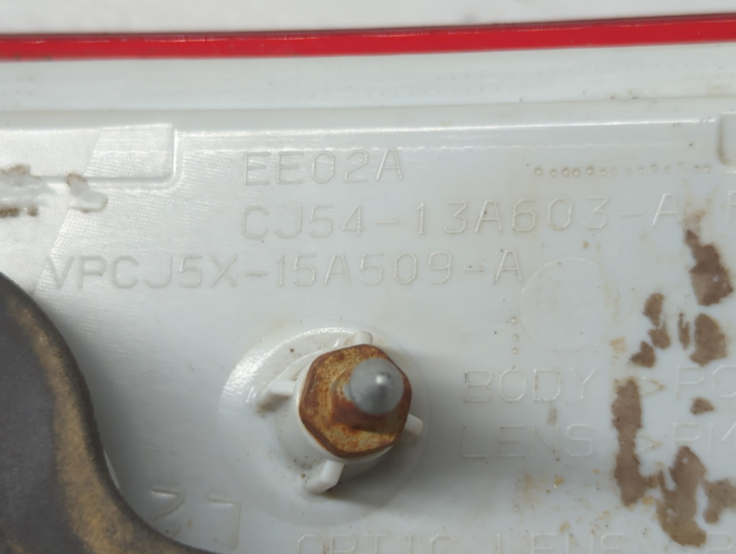 2013-2016 Ford Escape Tail Light Assembly Driver Left OEM P/N:CJ54-13A603-A Fits Fits 2013 2014 2015 2016 OEM Used Auto Part