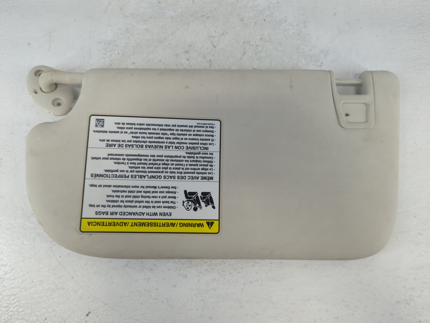 2013-2019 Ford Escape Sun Visor Shade Replacement Passenger Right Mirror Fits Fits 2013 2014 2015 2016 2017 2018 2019 OEM Us
