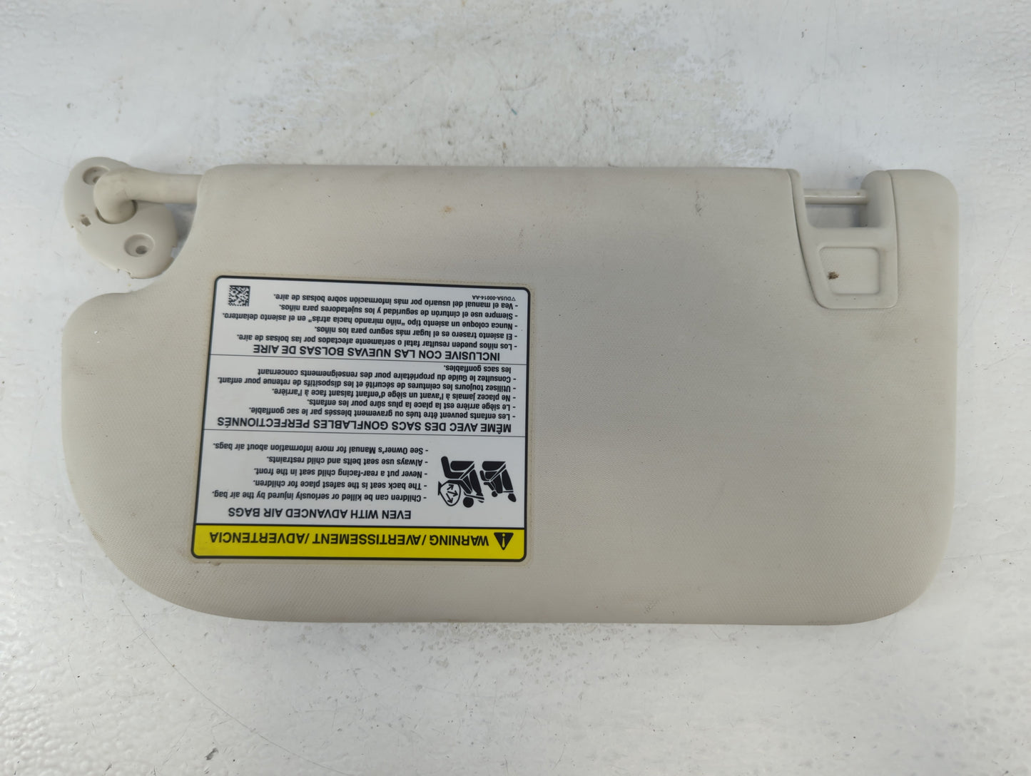 2013-2019 Ford Escape Sun Visor Shade Replacement Passenger Right Mirror Fits Fits 2013 2014 2015 2016 2017 2018 2019 OEM Us