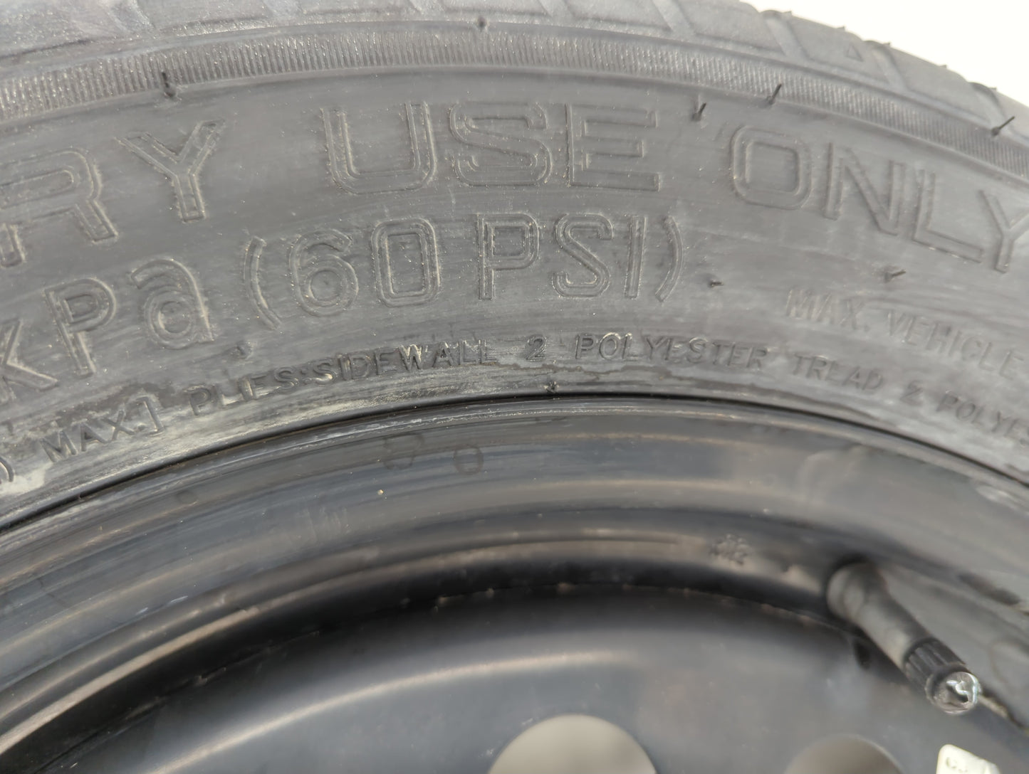 2013-2019 Ford Escape Spare Donut Tire Wheel Rim Oem - Oemusedautoparts1.com