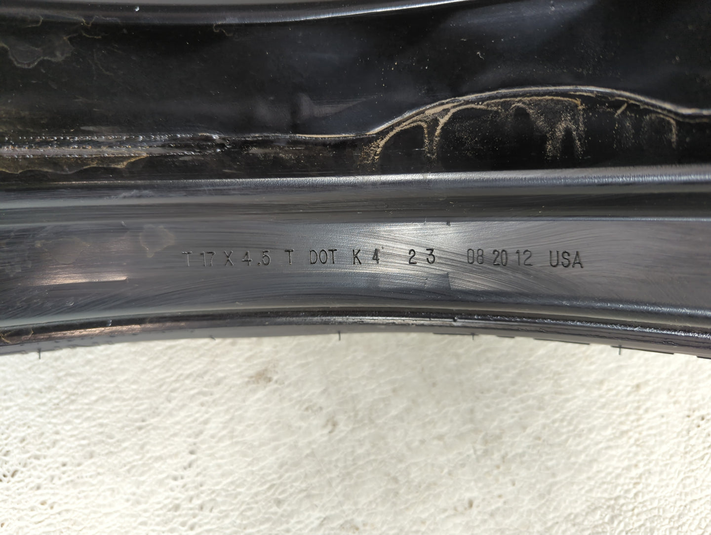 2013-2019 Ford Escape Spare Donut Tire Wheel Rim Oem - Oemusedautoparts1.com