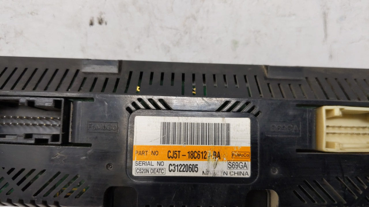 2013-2015 Ford Escape Climate Control Module Temperature AC/Heater Replacement P/N:CJ5T-18C612-BC CJ5T-18C612-BA Fits OEM Us