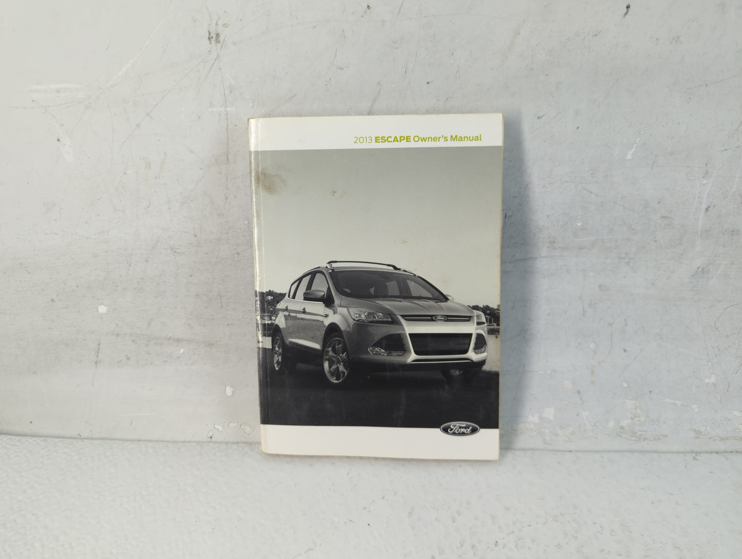 2013 Ford Escape Owners Manual Book Guide P/N:DJ5J 19A321 AA OEM Used Auto Parts - Oemusedautoparts1.com