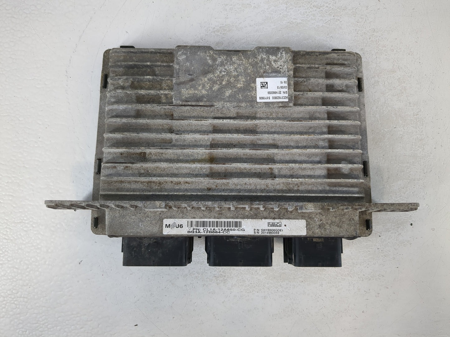 2013 Ford Expedition PCM Engine Control Computer ECU ECM PCU OEM P/N:CL1A-12A650-CG Fits OEM Used Auto Parts - Oemusedautopa