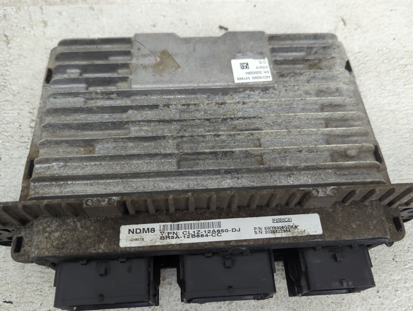 2013 Ford Expedition PCM Engine Control Computer ECU ECM PCU OEM P/N:CL1Z-12A650-DJ BR3A-12B684-CC, 5WY8908GDK Fits OEM Used