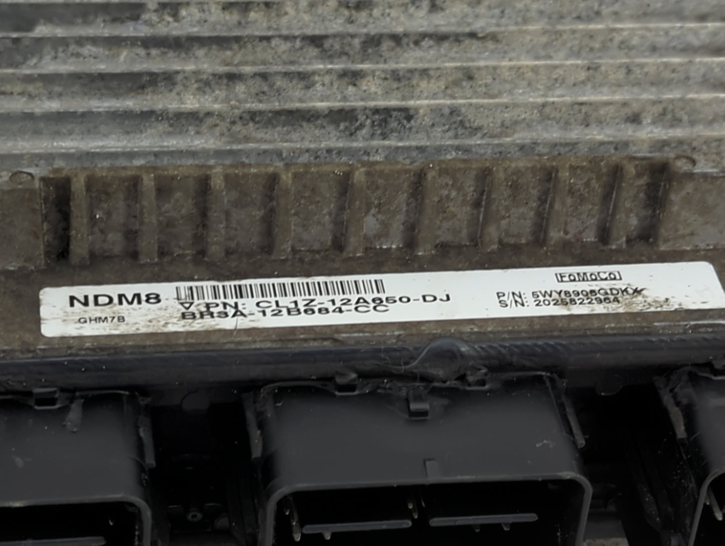 2013 Ford Expedition PCM Engine Control Computer ECU ECM PCU OEM P/N:CL1Z-12A650-DJ BR3A-12B684-CC, 5WY8908GDK Fits OEM Used
