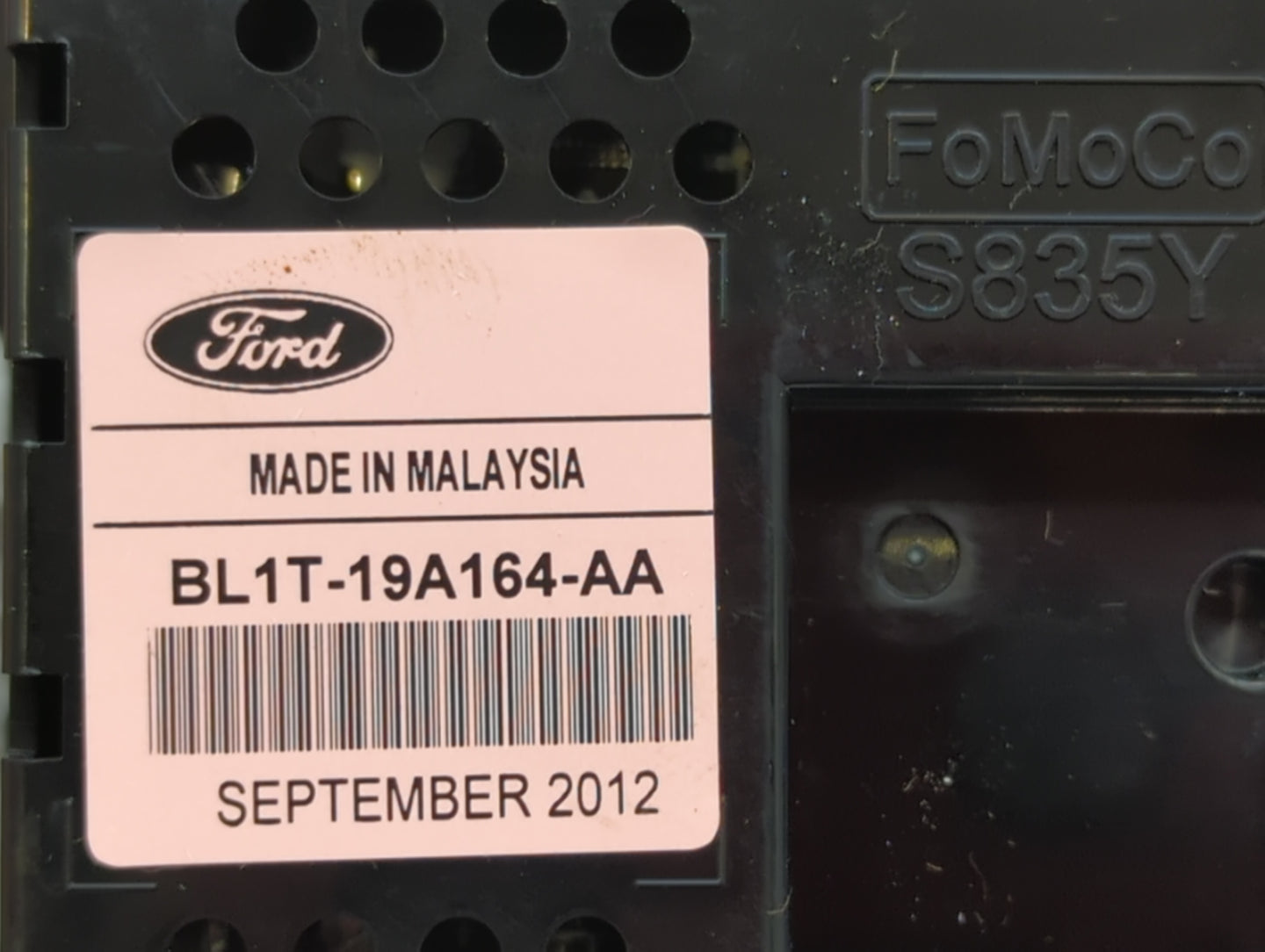 2013 Ford Expedition Radio Control Panel - Oemusedautoparts1.com