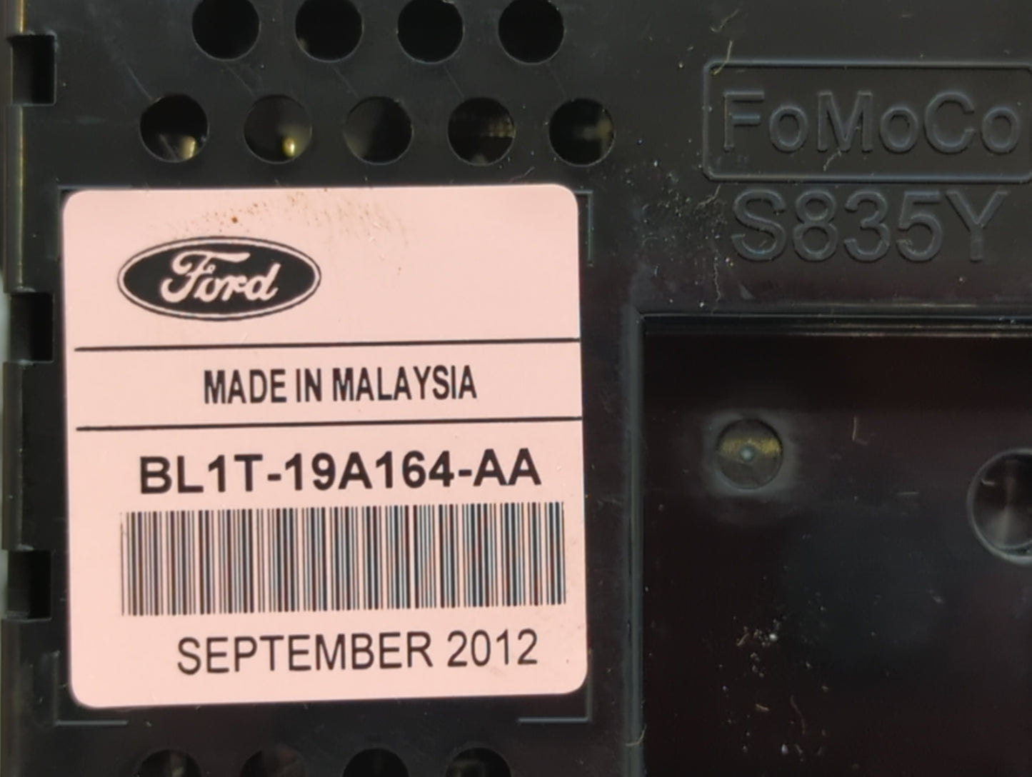 2013 Ford Expedition Radio Control Panel - Oemusedautoparts1.com