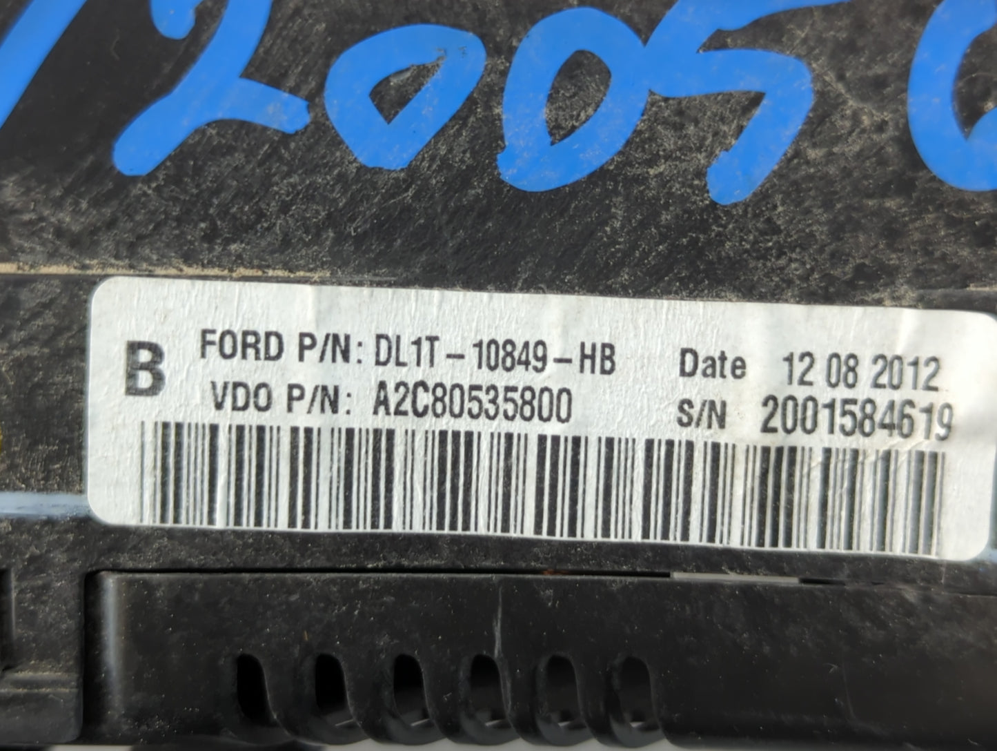 2013 Ford Expedition Instrument Cluster Speedometer Gauges P/N:DL1T-10849-HB Fits OEM Used Auto Parts - Oemusedautoparts1.co