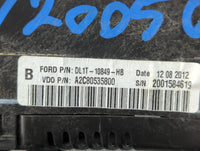 2013 Ford Expedition Instrument Cluster Speedometer Gauges P/N:DL1T-10849-HB Fits OEM Used Auto Parts - Oemusedautoparts1.co