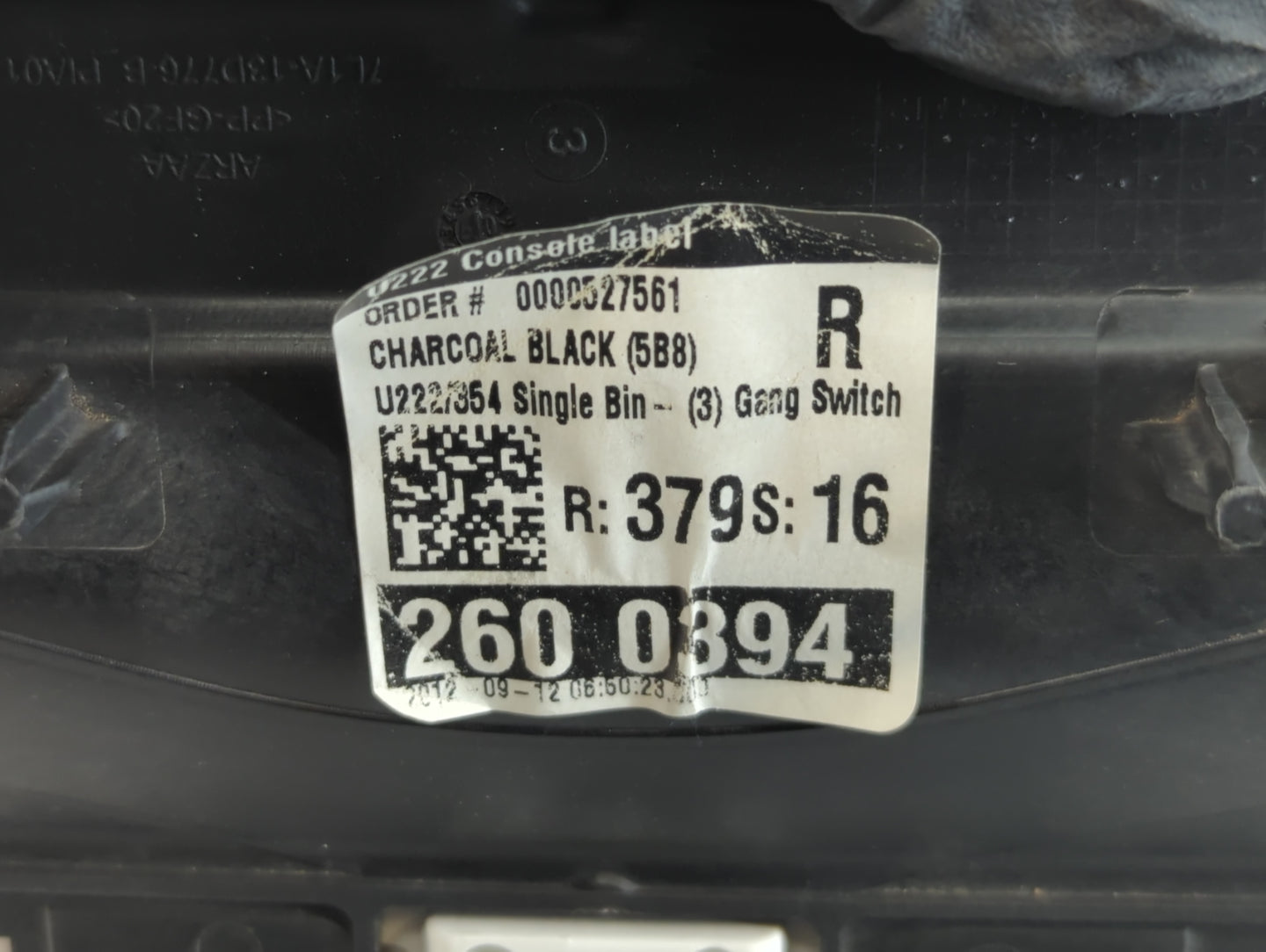 2013 Ford Expedition Overhead Roof Console - Oemusedautoparts1.com