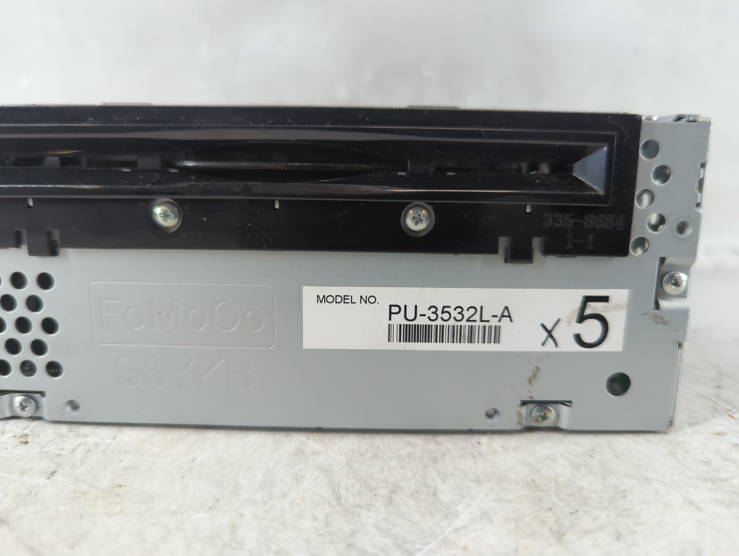 2013 Ford Explorer Radio AM FM Cd Player Receiver Replacement P/N:DB5T-19C107-BC Fits OEM Used Auto Parts - Oemusedautoparts