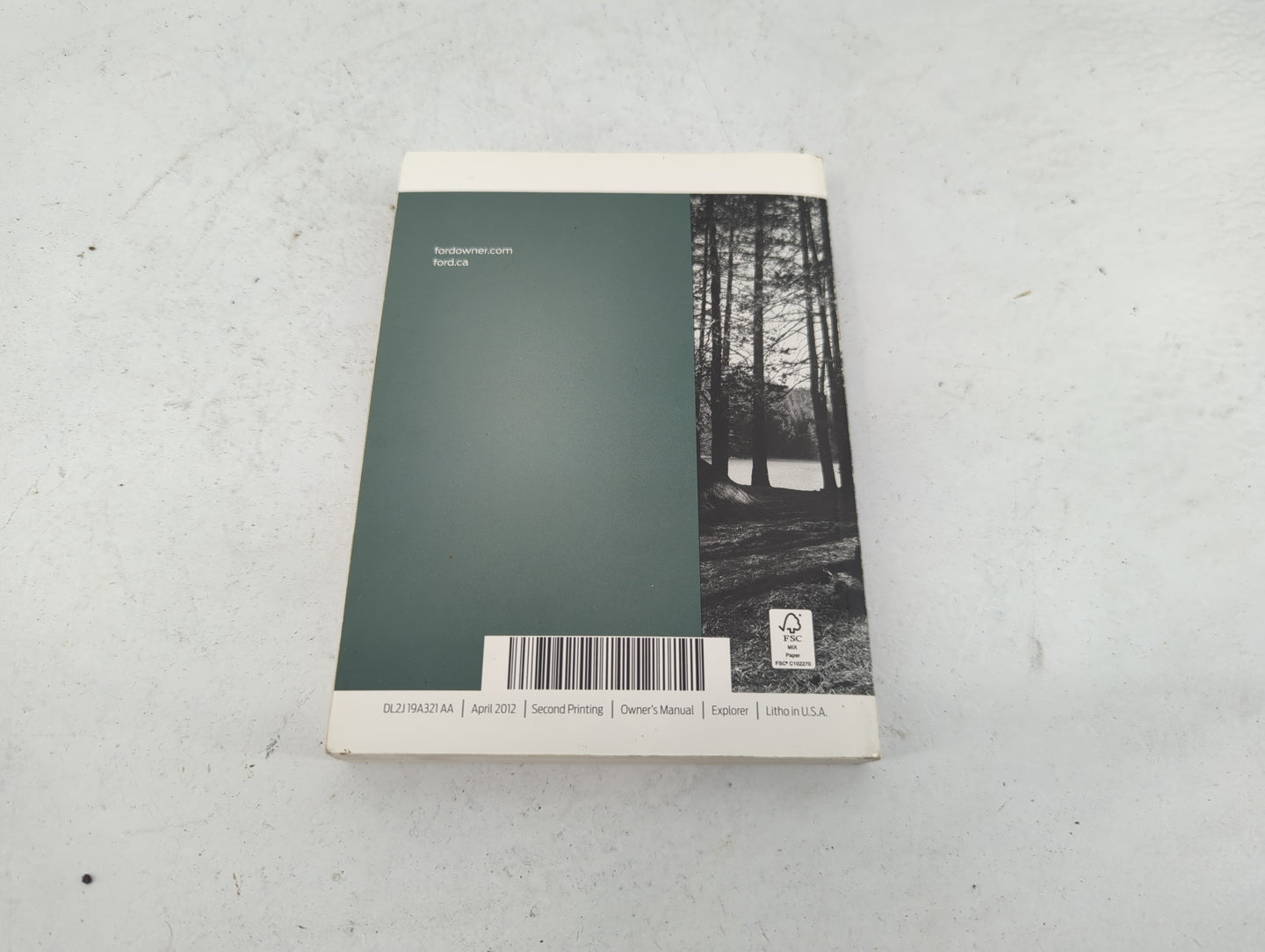 2013 Ford Explorer Owners Manual Book Guide OEM Used Auto Parts - Oemusedautoparts1.com