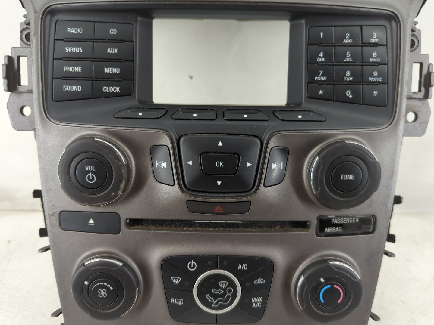 2013 Ford Explorer Radio AM FM Cd Player Receiver Replacement P/N:DB5T-18A802-AA Fits OEM Used Auto Parts - Oemusedautoparts