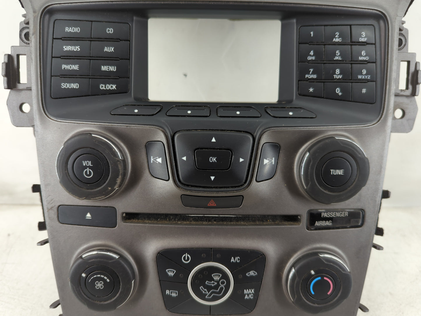 2013 Ford Explorer Radio AM FM Cd Player Receiver Replacement P/N:DB5T-18A802-AA Fits OEM Used Auto Parts - Oemusedautoparts