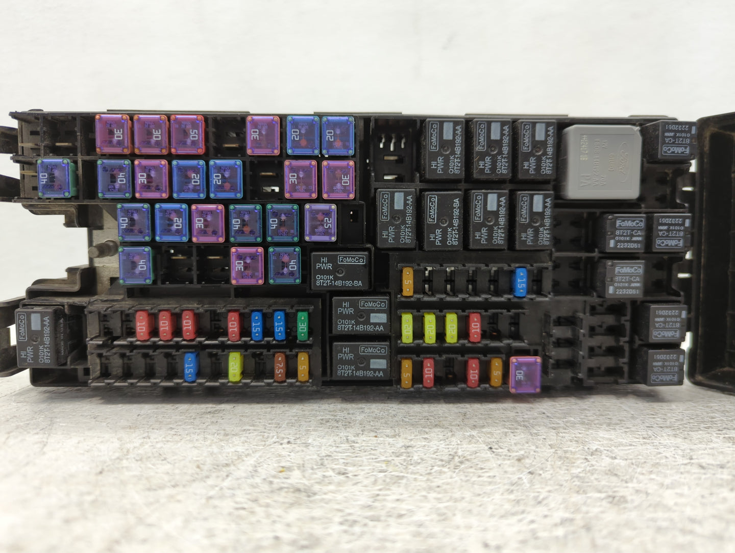 2013 Ford Explorer Fusebox Fuse Box Panel Relay Module P/N:BT4T-14A003-AA Fits OEM Used Auto Parts - Oemusedautoparts1.com