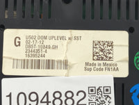 2013 Ford Explorer Instrument Cluster Speedometer Gauges P/N:DB5T-10849-GH Fits OEM Used Auto Parts - Oemusedautoparts1.com