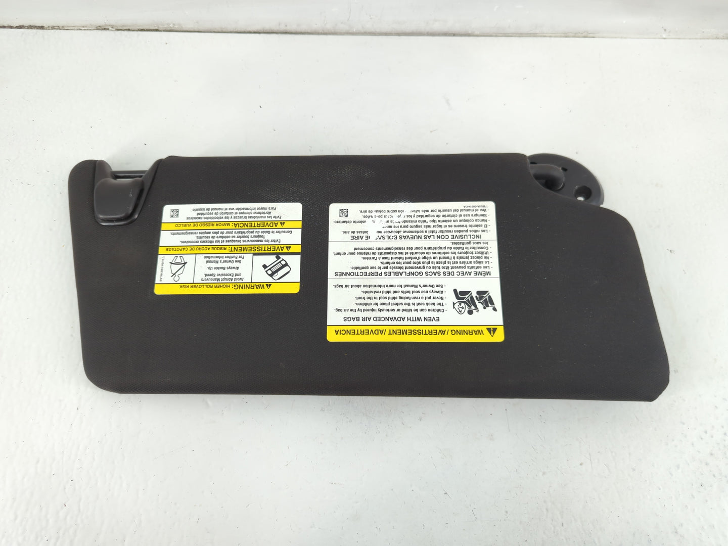 2011-2015 Ford Explorer Sun Visor Shade Replacement Driver Left Mirror Fits Fits 2011 2012 2013 2014 2015 OEM Used Auto Part