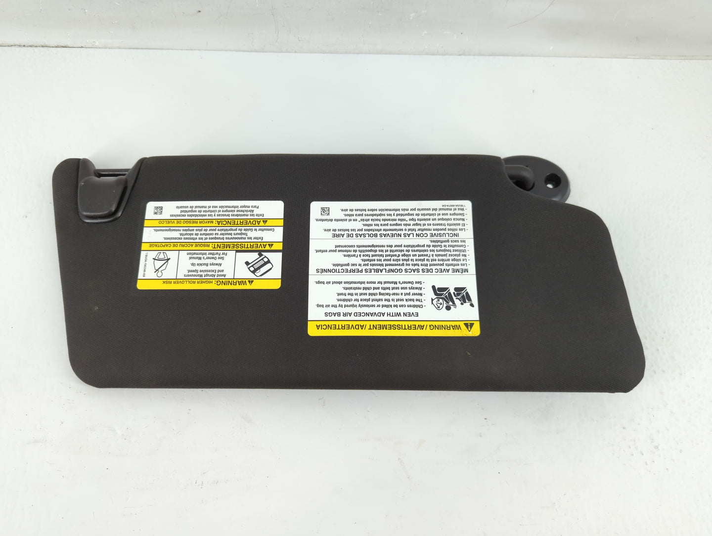 2011-2015 Ford Explorer Sun Visor Shade Replacement Driver Left Mirror Fits Fits 2011 2012 2013 2014 2015 OEM Used Auto Part