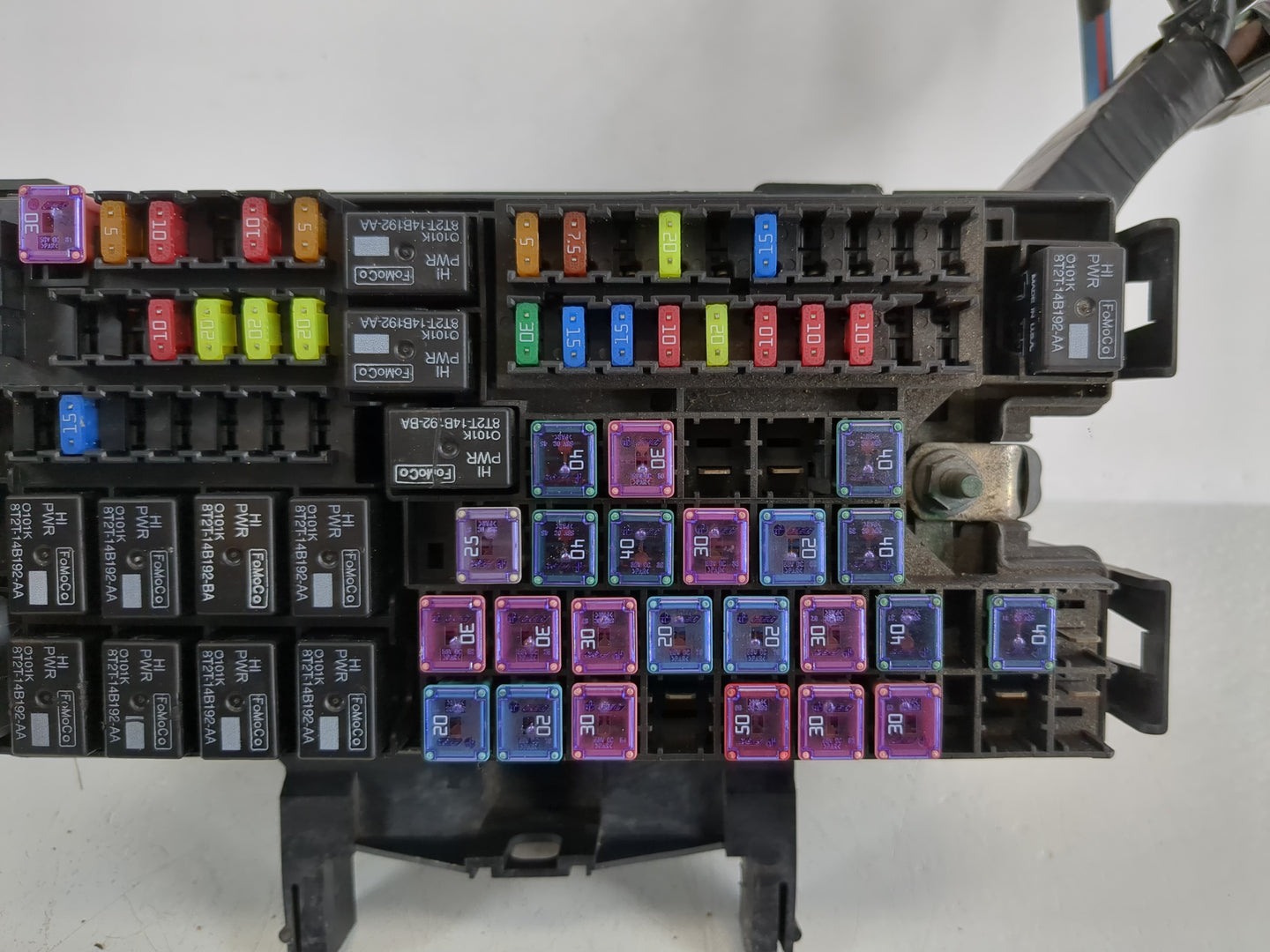 2013 Ford Explorer Fusebox Fuse Box Panel Relay Module P/N:BT4T-14A003-AA Fits OEM Used Auto Parts - Oemusedautoparts1.com