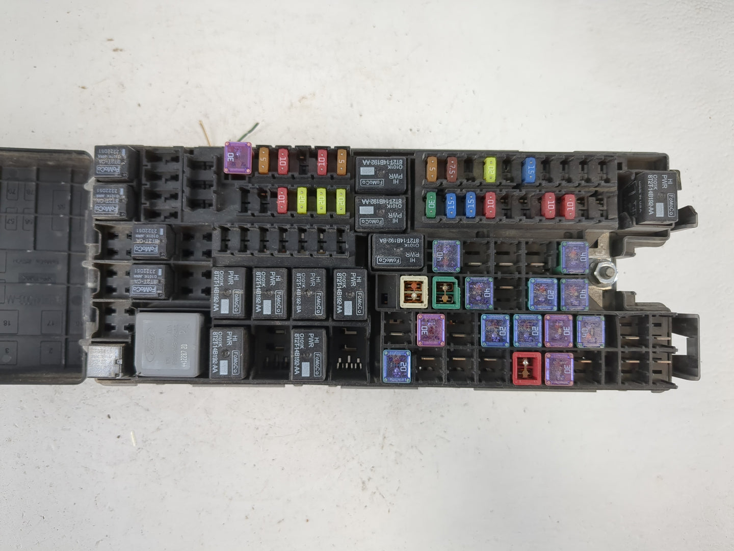2013 Ford Explorer Fusebox Fuse Box Panel Relay Module P/N:BT4T-14A003-AA Fits OEM Used Auto Parts - Oemusedautoparts1.com