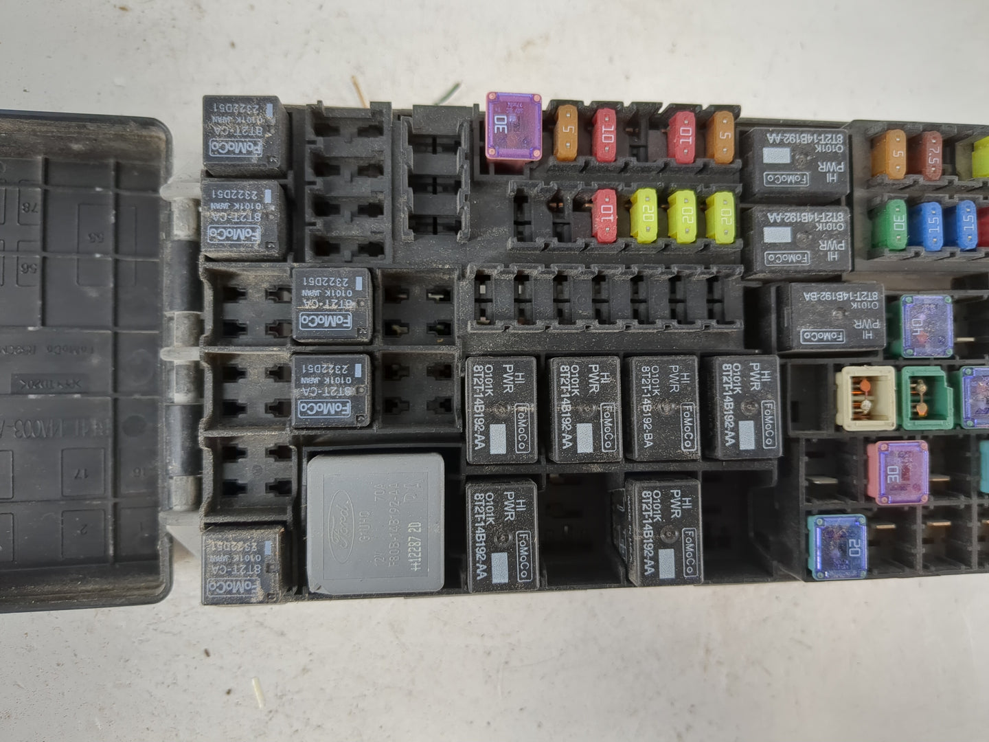 2013 Ford Explorer Fusebox Fuse Box Panel Relay Module P/N:BT4T-14A003-AA Fits OEM Used Auto Parts - Oemusedautoparts1.com