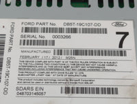 2013 Ford Explorer Radio AM FM Cd Player Receiver Replacement P/N:DB5T-19C107-DD OEM Used Auto Parts - Oemusedautoparts1.com